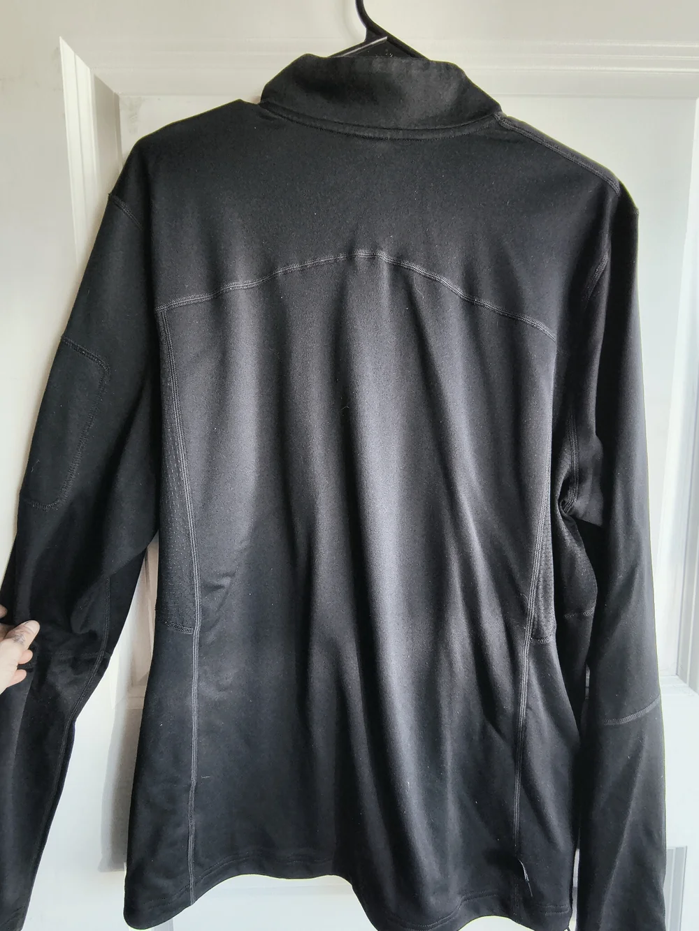 Jordan Men's Black Quarter-Zip Pullover Jacket